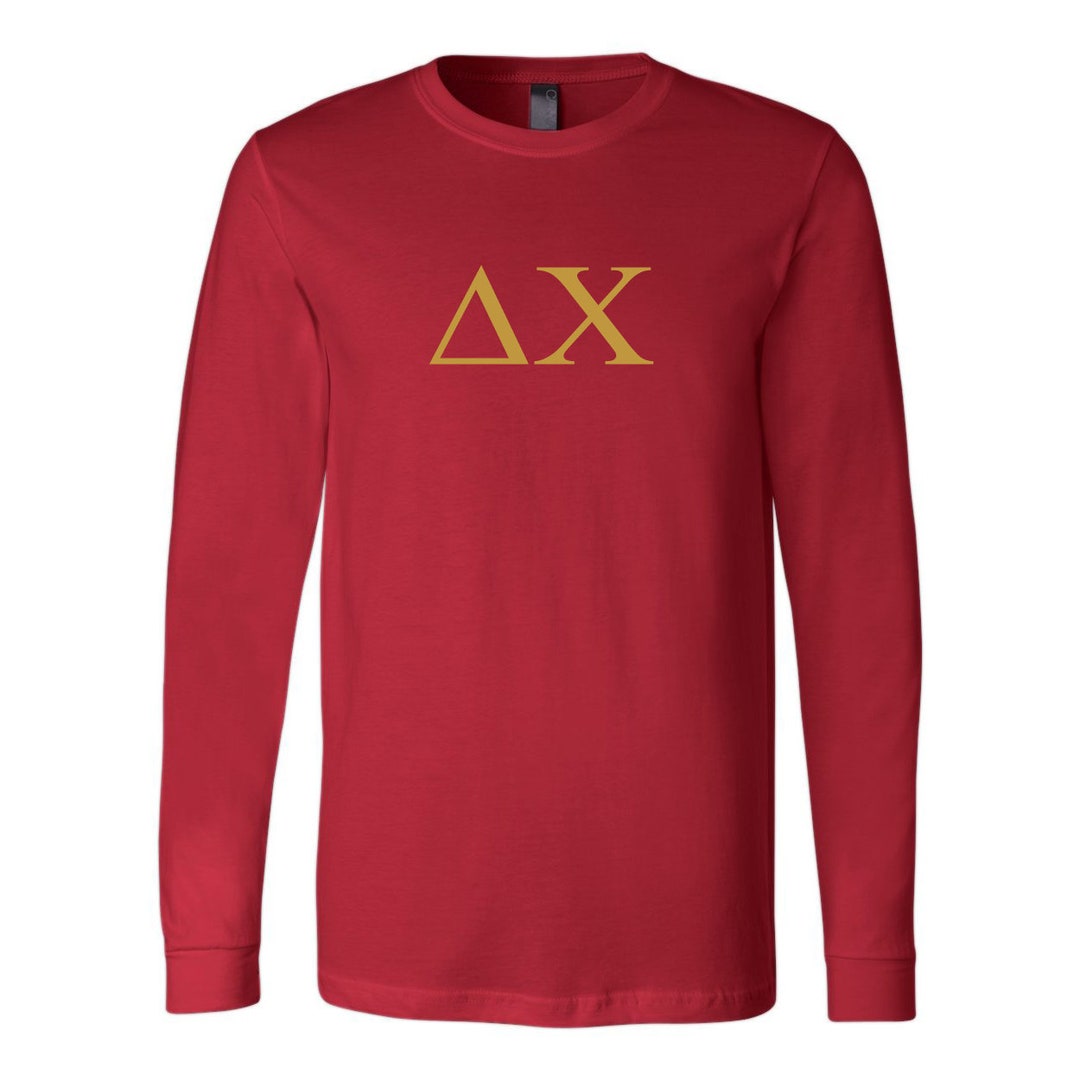 Delta Chi, Long Sleeve Tee, Delta Chi Tee, Dchi T-shirt, Fraternity ...