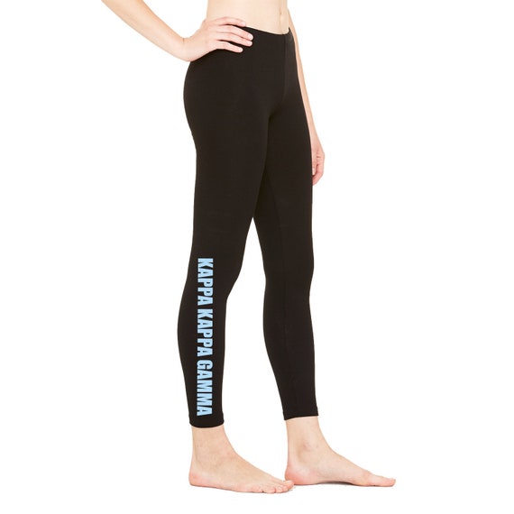 Kappa Kappa Gamma Leggings, Kappa Yoga Pants, Lounge Pants, Tights