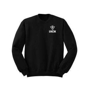 Sweat-shirt ras du cou avec LOGO brodé UNCW : Vêtements Seahawks Wilmington de l'Université de Caroline du Nord image 3