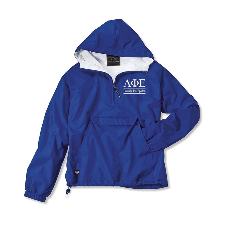 Lambda Phi Epsilon Lined Windbreaker 
