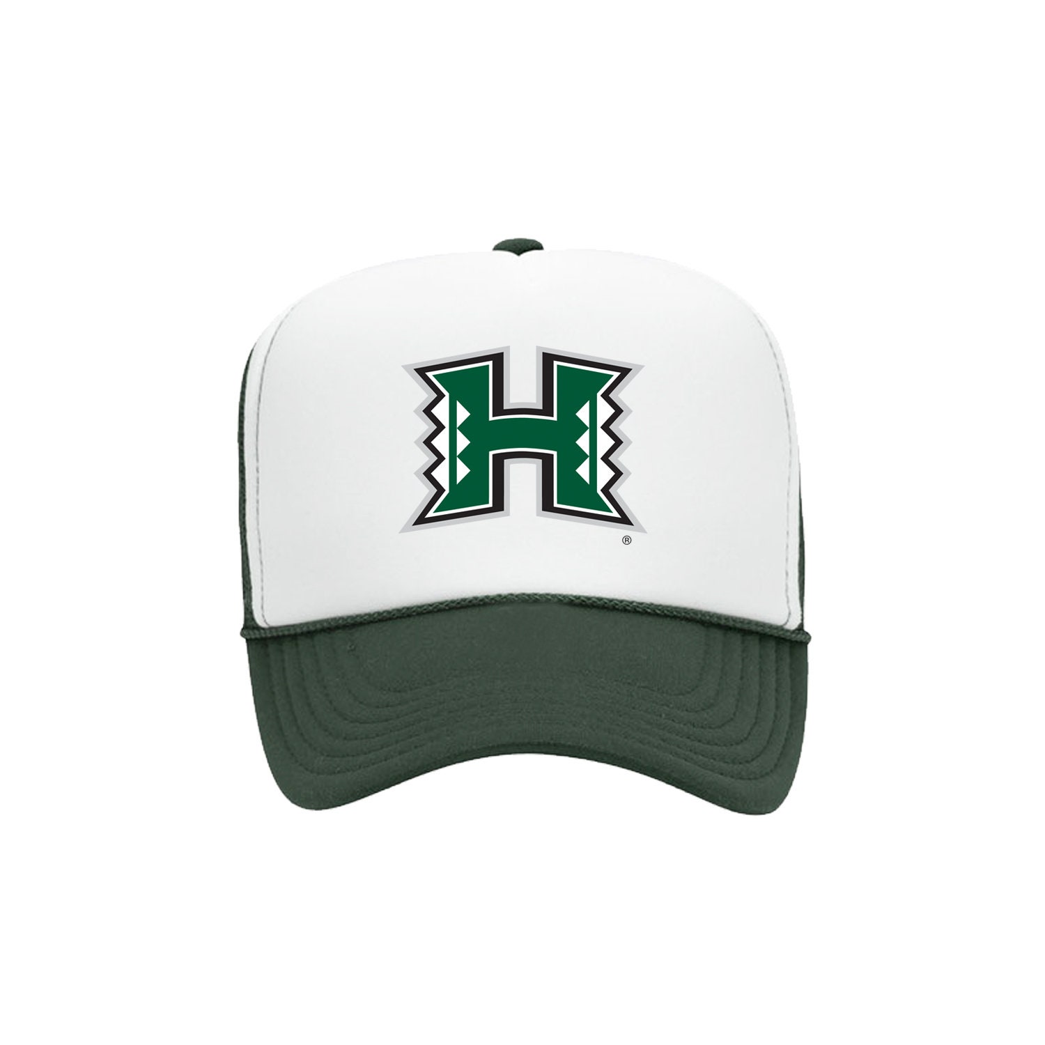 VTG University of Hawaii Rainbow Warriors Trucker Snapback Hat AJD