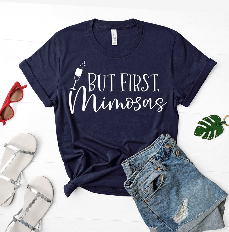 Wedding Day Mimosa Shirt But First Mimosas Shirt Bride Tank Top Bride Shirt Gift for Bride Champagne Shirts Bachelorette Party Shirts