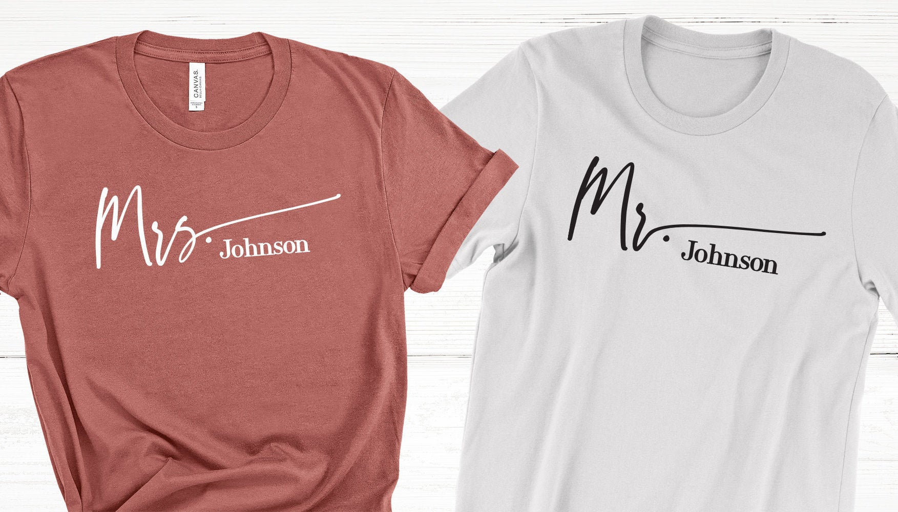 mrs and mr shirt