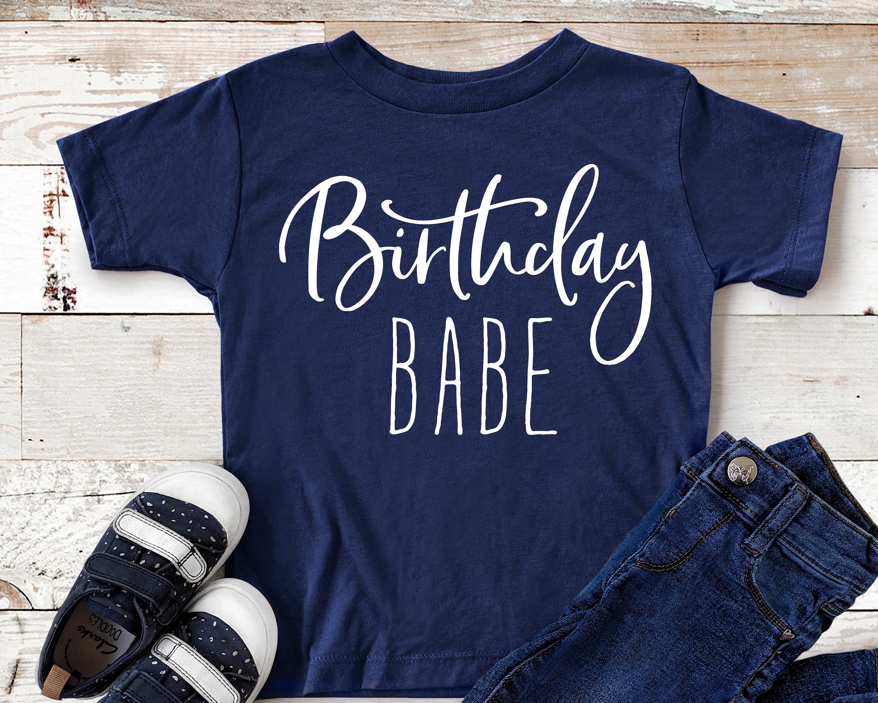 Baby Birthday Babe Shirts Birthday Squad Shirt Youth - Etsy