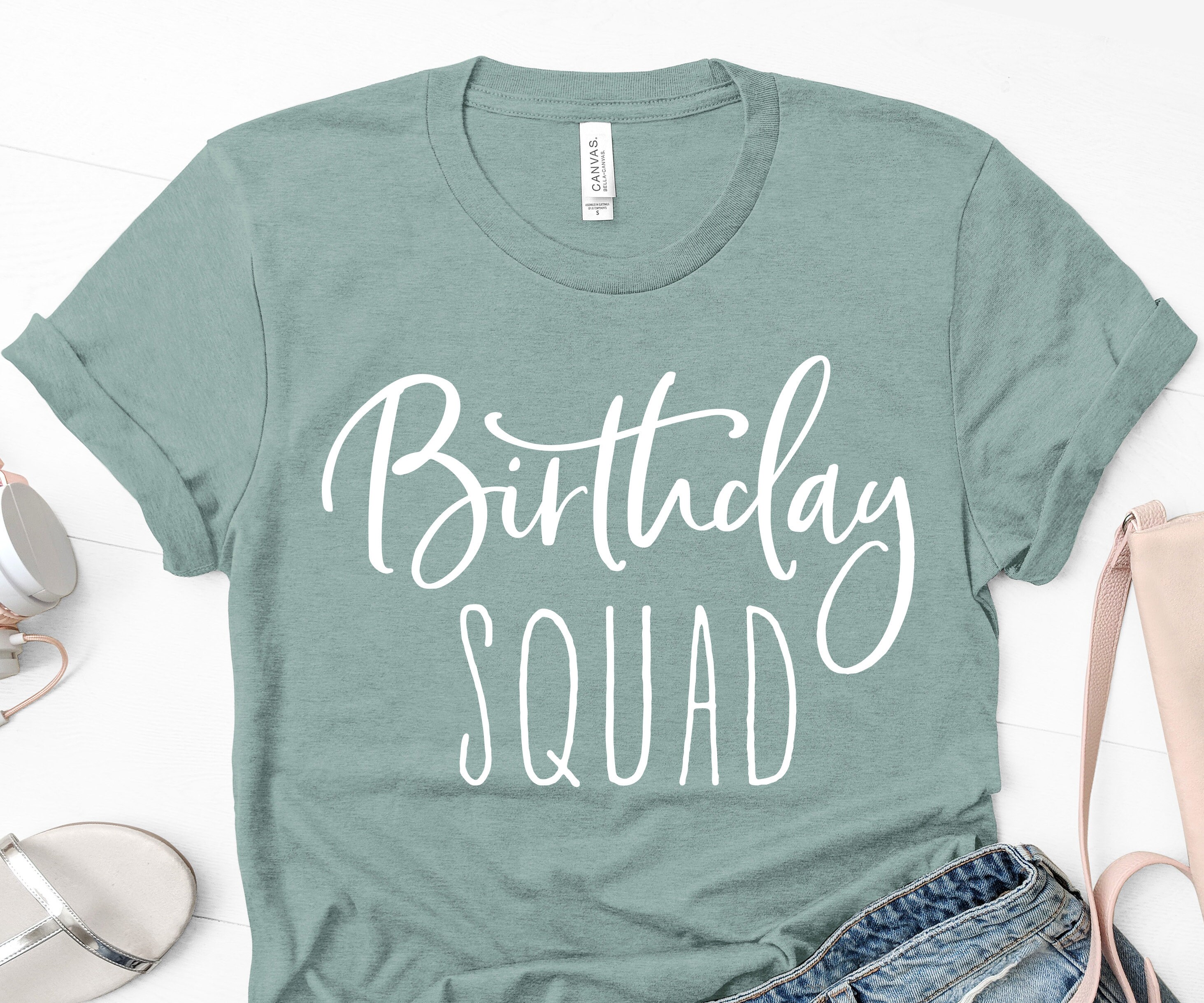 21st birthday squad shirts