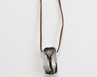 Collier de Domino avec Fine Art Image