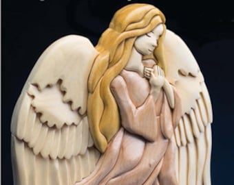 Angel Nativity Intarsia PDF Download Intarsia Pattern D334