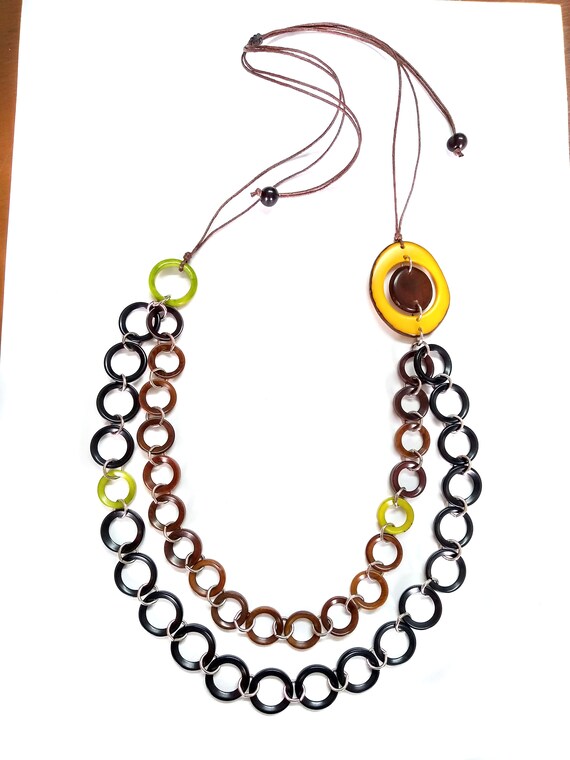 TAGUA NUT NECKLACES Tagua Nut Jewelry Tagua for Sale Necklaces