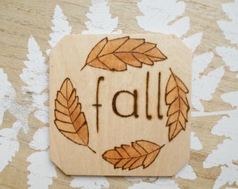 fall coasters, fall decoration, rustic fall decor, wooden coasters, rustic coasters, autumn decor, leaf coasters, fall table decor