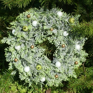 Christmas wreath for front door, Christmas table wreath, Christmas twig wreath, Christmas bauble wreath, rustic Christmas decoration