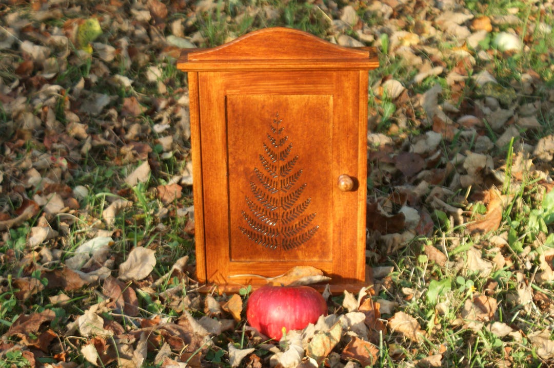 Key Box Rustic Rustic Key Box, Fall Key Box, Rustic Key Hanger, Wooden Key Holder ...