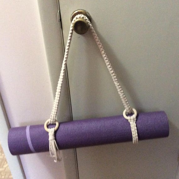 Macrame Yoga Mat Strap Handmade Free 