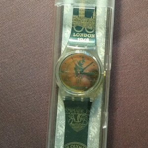 Atlanta 1996 Swatch - Etsy Atlanta 1996 Swatch - Etsy