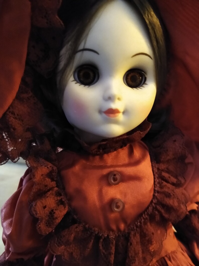 Vintage 1980s Bradley Collectors Dolls dale With Certificate Excellent