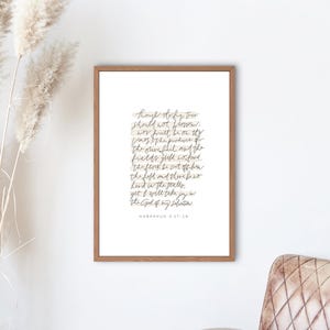Habakkuk 3:17-18 Christian Wall Art, Modern Scripture | Friendship Gift | Instant Download | Printable | 8X10, 11X14, 16X20, 18X24