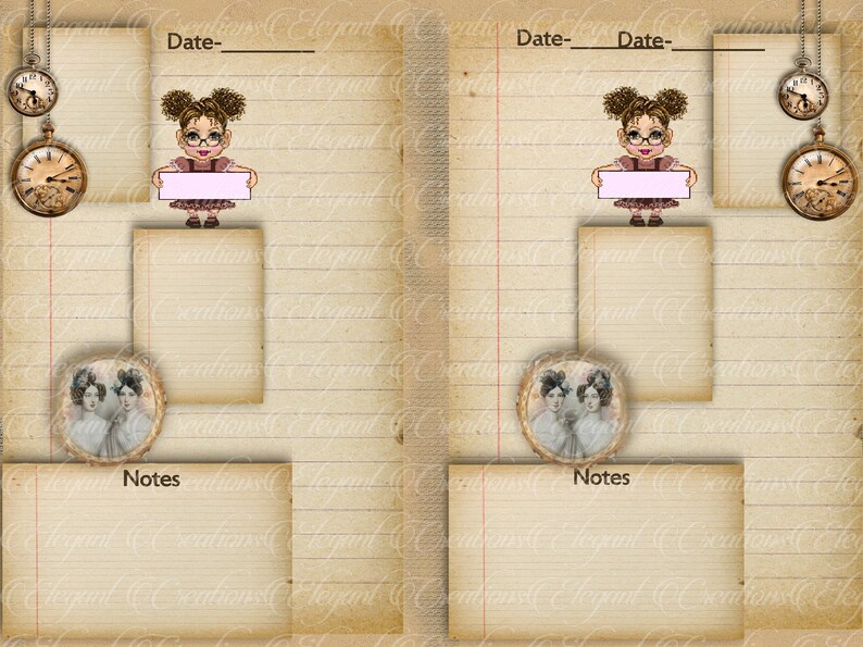 Time BULLET Journal Collection Kit Etsy