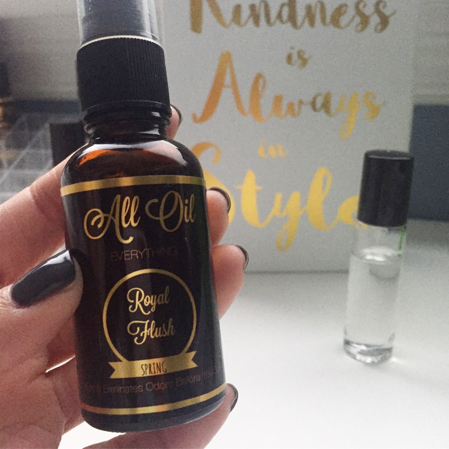 Royal Flush Essential Oil Toilet Spray Spring Scent Poo Etsy