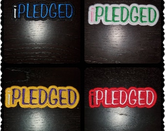 iPledge my Allegiance Appliqué