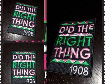 I Did That Appliqué