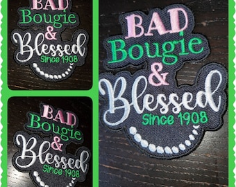 Pretty & Blessed Appliqué