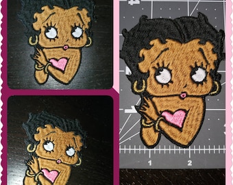 Cutie Patootie Patch inspired by Betty Boop