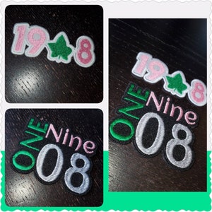 Numbers Applique