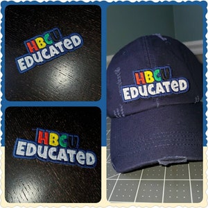 HBCU Educated Appliqué