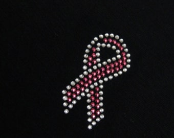 Head CAP-w/ Breast Cancer Ribbon,Fashionable Head Scarves, Fashionable Caps,Cancer Scarves,Cancer Caps,Alopecia,Chemo,Slouchy Cap,Hair Loss,