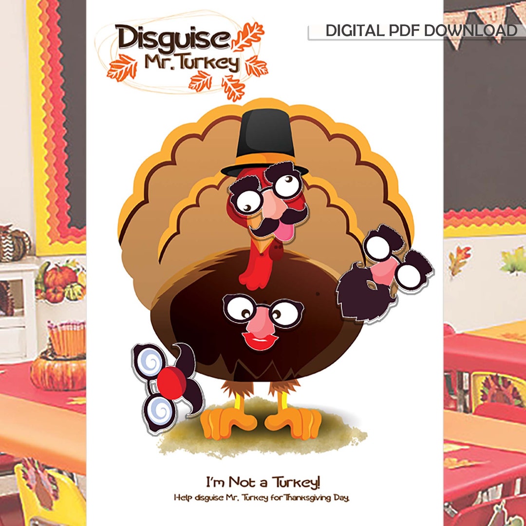 Disguise Mr. Turkey Game Poster