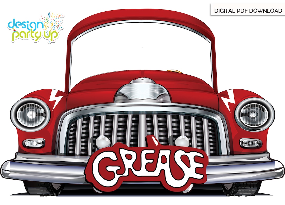Grease Lightning Car Photo Booth Etsy