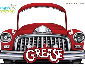 Cabina de fotos del coche Grease Lightning