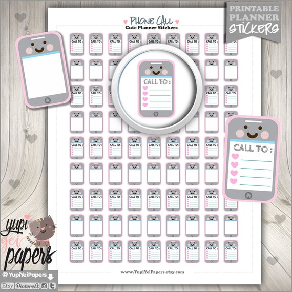 phone stickers printable