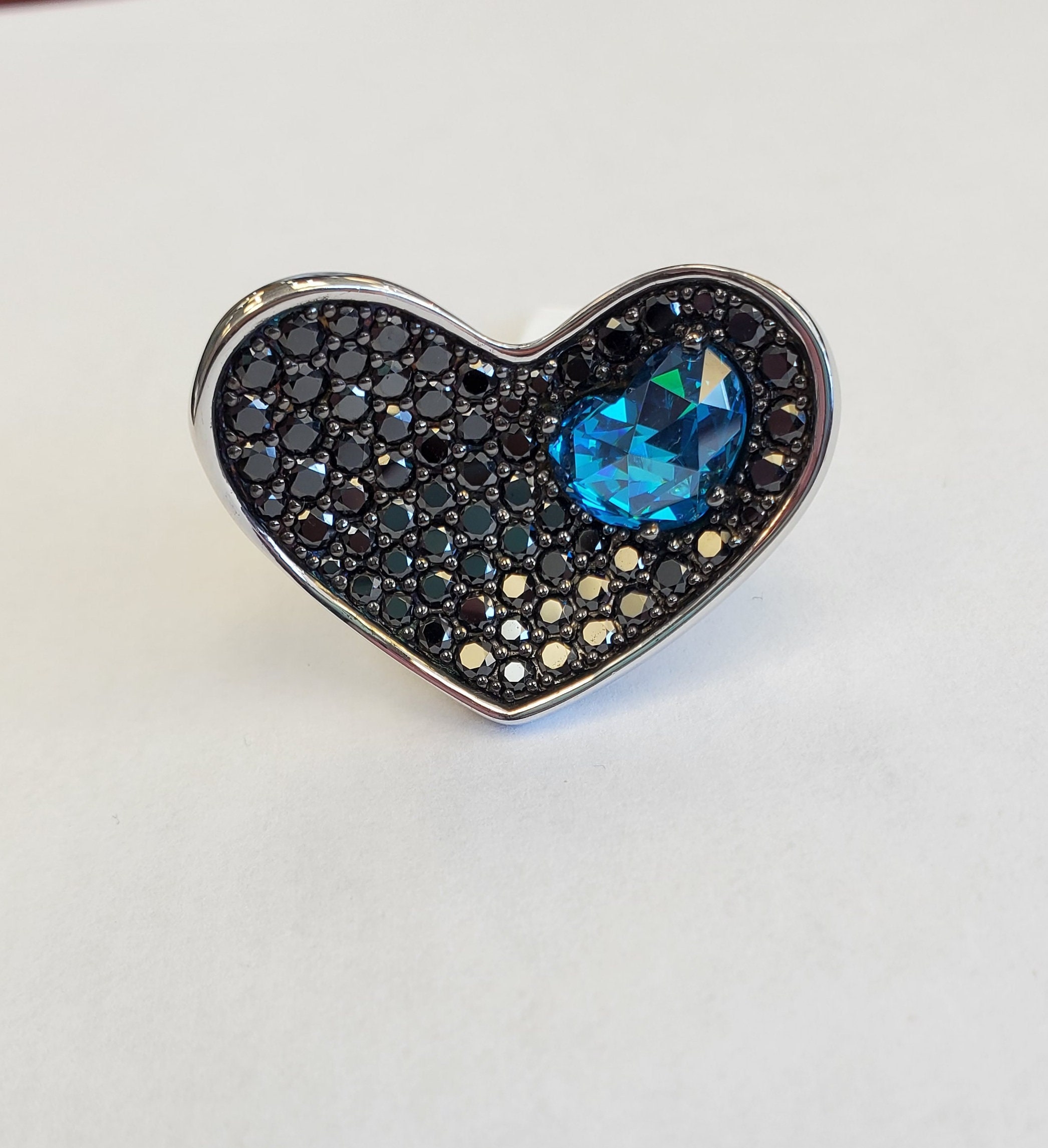 Product Image for Belle Etoile Heart in Mine ring size 7