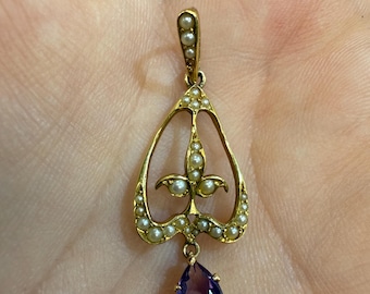 Art Nouveau Pendant