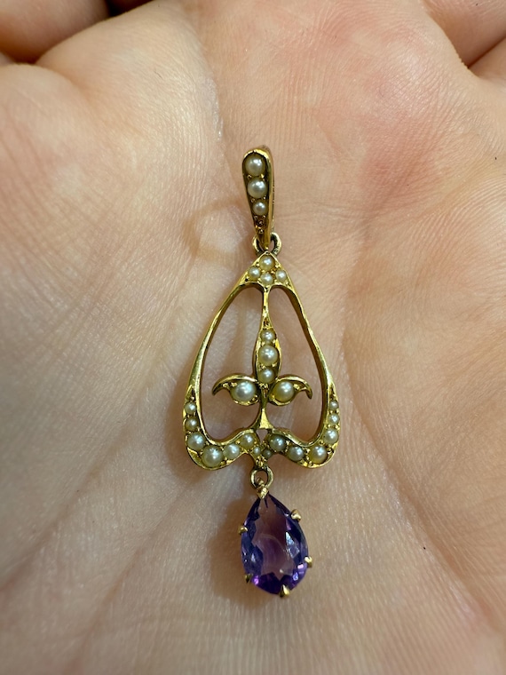 Art Nouveau Pendant