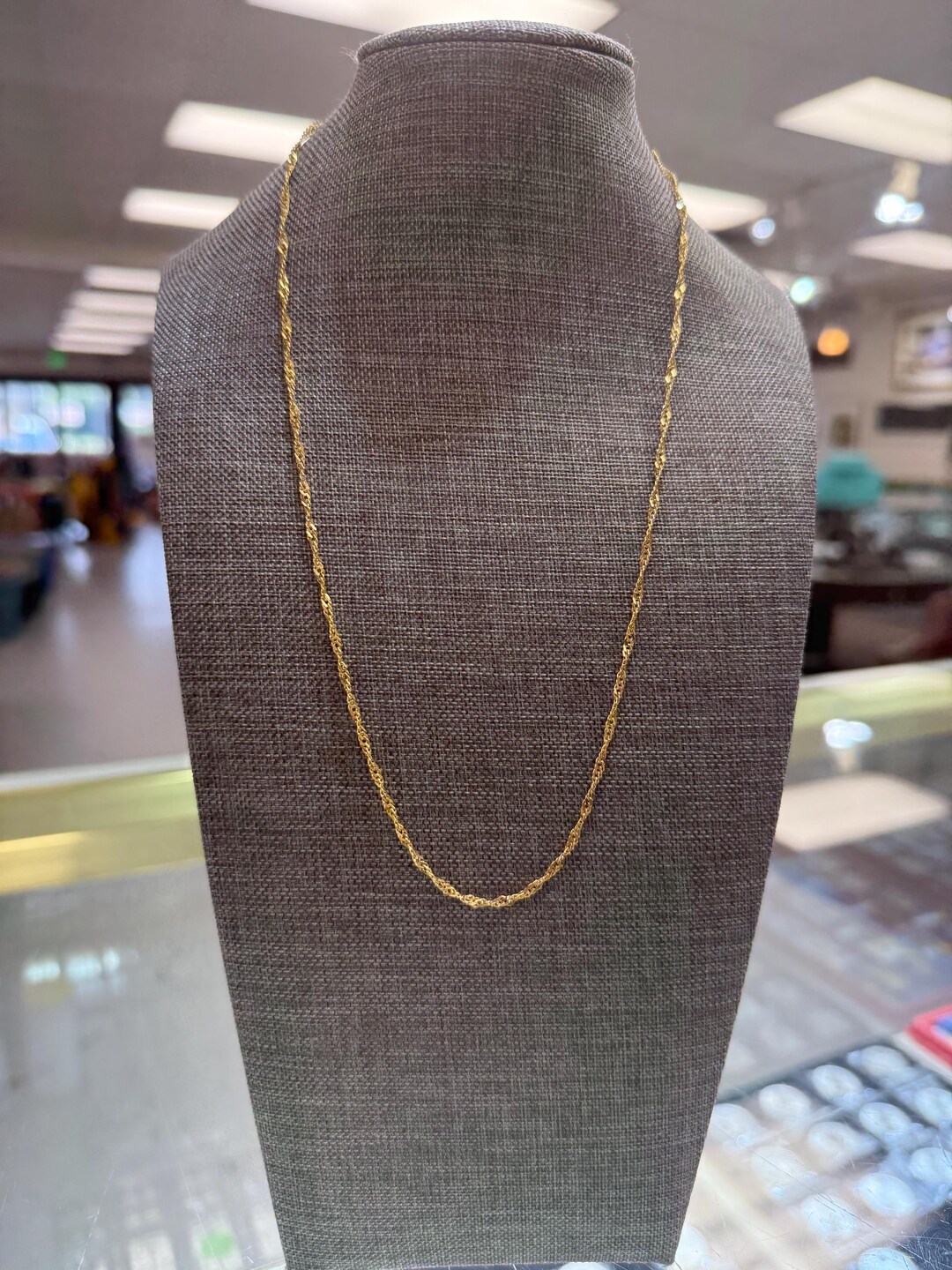 19 Inch Singapore Chain - Etsy