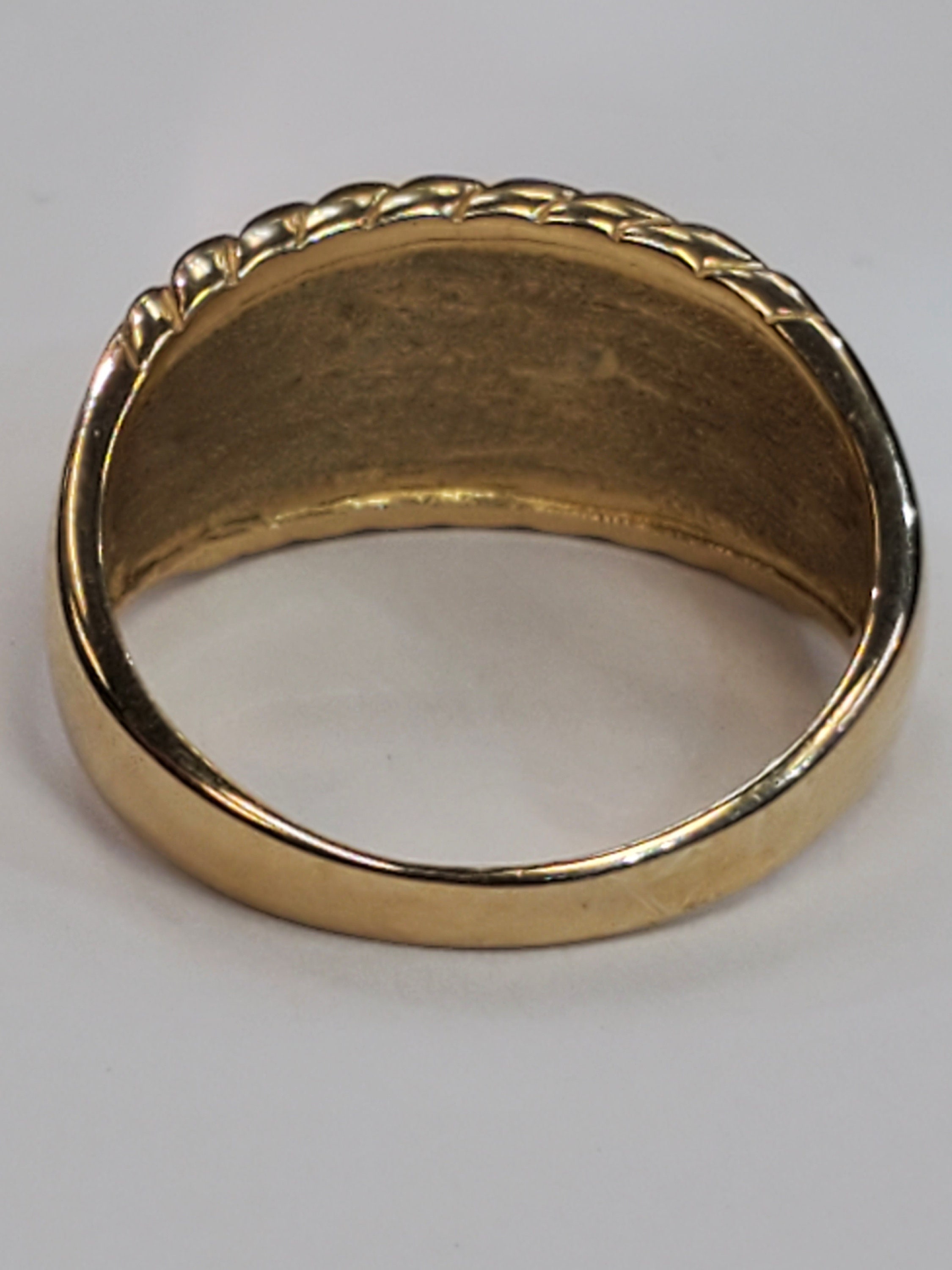 Product Image for Two Tone Panther 14k ring band 14k gold size 6