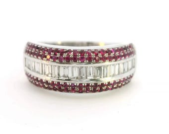 Ruby and Diamond Band