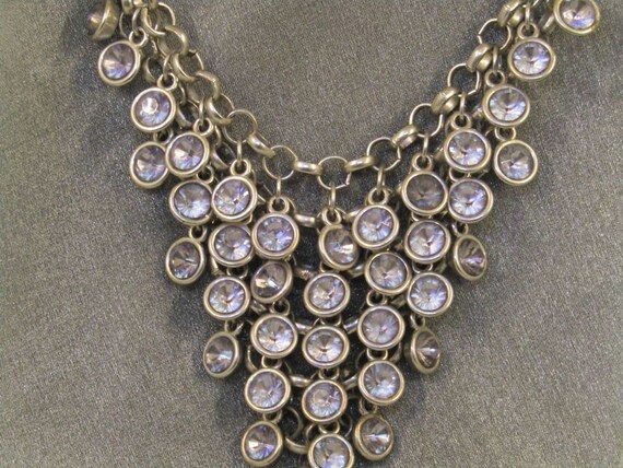 Unique Rhinestone Necklace - image 2