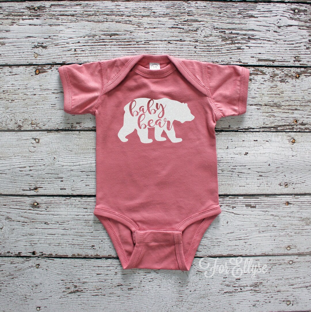 Baby Bear Bodysuit One Piece Newborn Unisex Infant Onesie Etsy