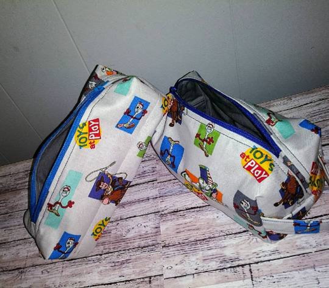 Toiletry Bag Made With Licensed Toy Story Fabrics, Storage Bag, Toy