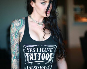 Yes I Have Tattoos I Also Have An Education And A Career T-Shirt or Tank