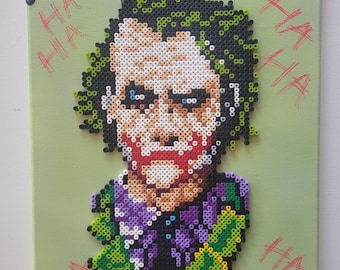 Joker Canvas Pixel Art