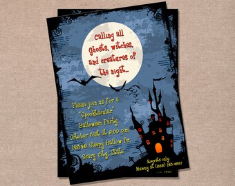 Halloween Party Invitation - Halloween Party Ideas