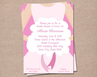 Bridal Shower Invitation - Bridal Shower - Wedding Shower - Bridal Luncheon - Printable DIY - Digital Bridal Shower Invitation