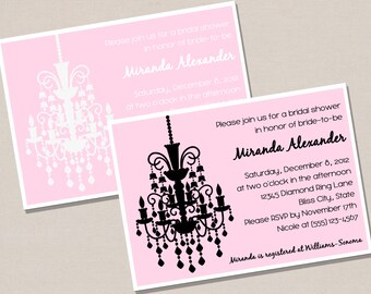 Bridal Shower Invitation - Wedding Shower - Bridal Shower - Printable DIY - Digital Bridal Shower Invitation