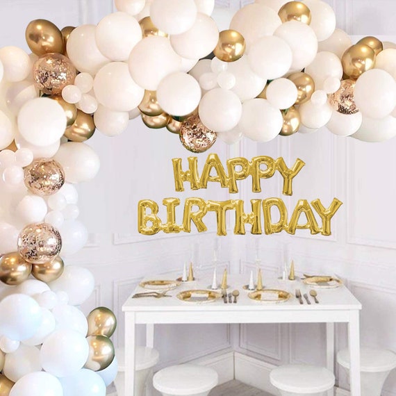 Happy Birthday Letter Balloons Birthday D cor Happy Birthday