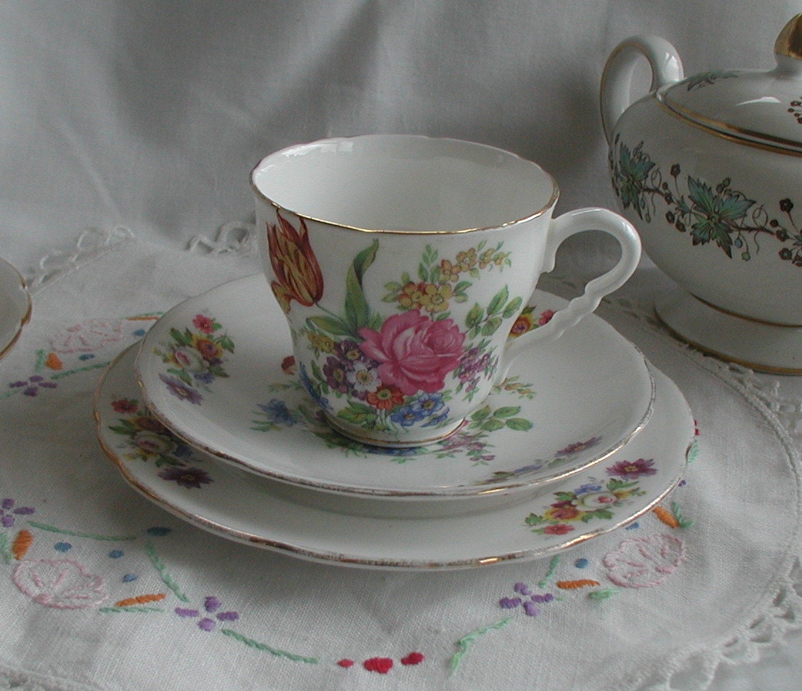 English Bone China Tea Set Trio Royal Stafford Bone China Etsy Bone My XXX Hot Girl