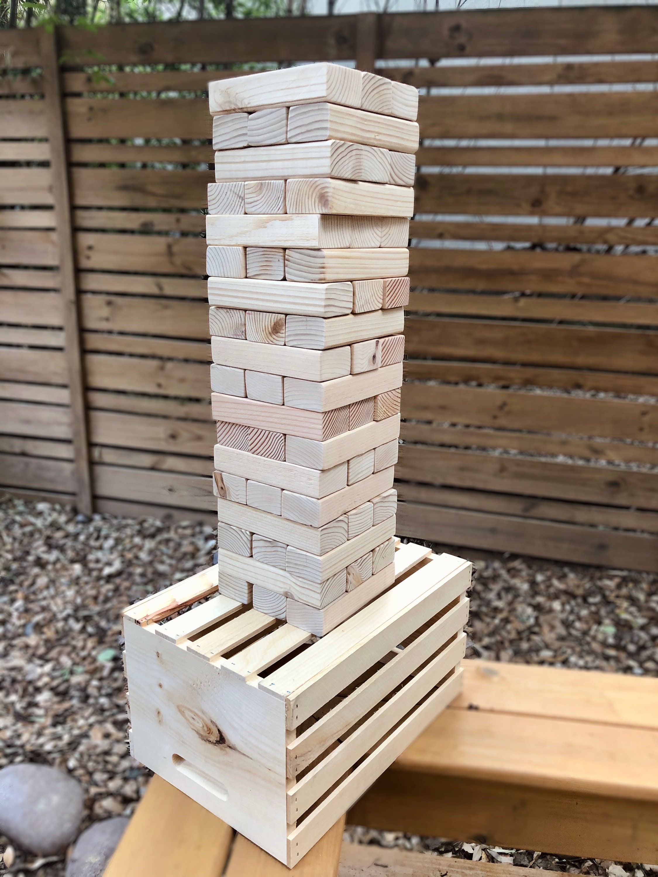 giant jenga game 5ft