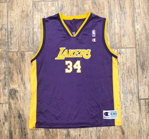 Vintage Shaquille O’Neal champion jersey youth XL